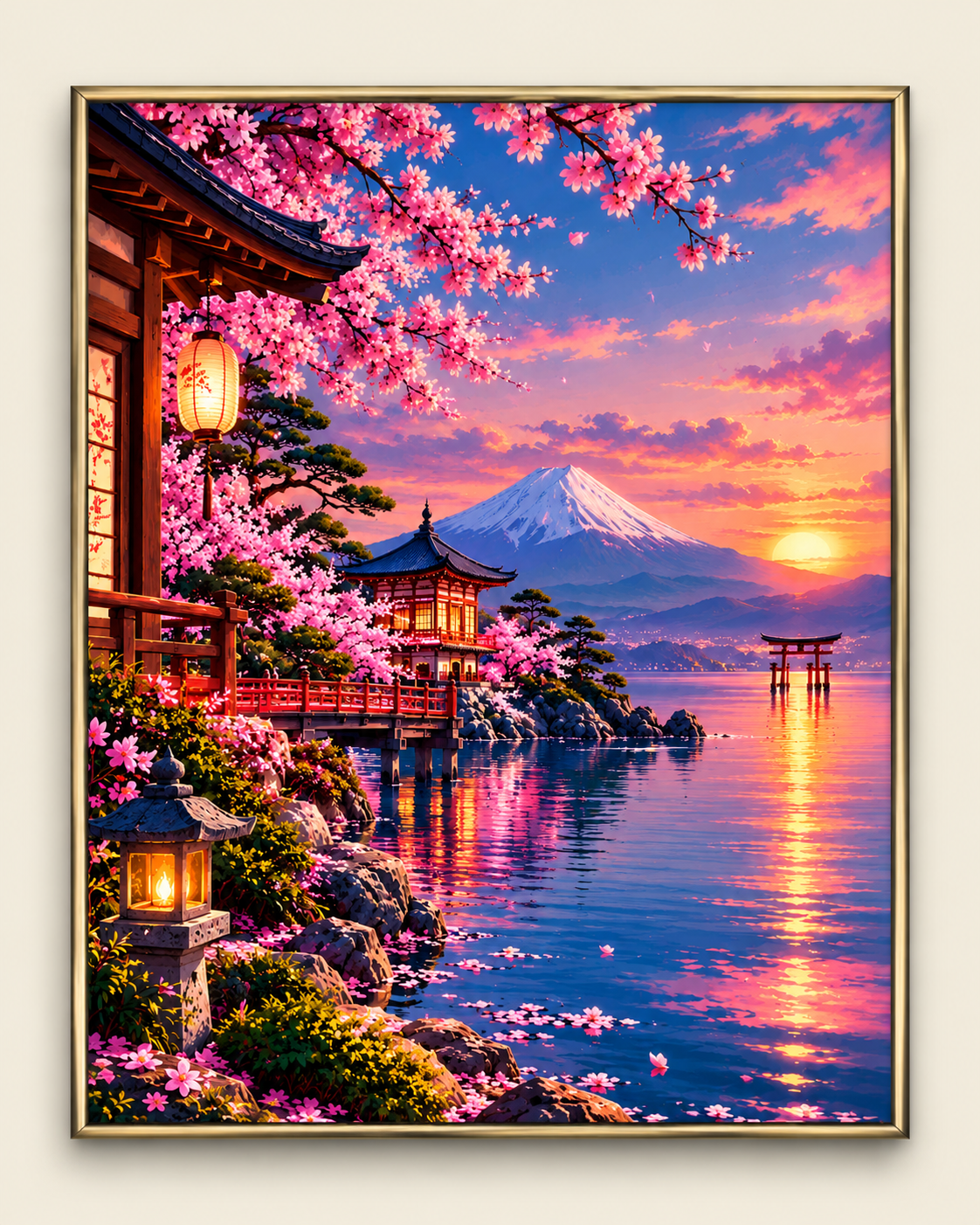 Le Japon enchanté – Peinture par numéro