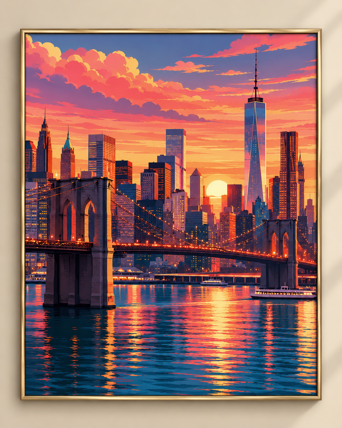 New York aux mille couleurs – Peinture par numéro