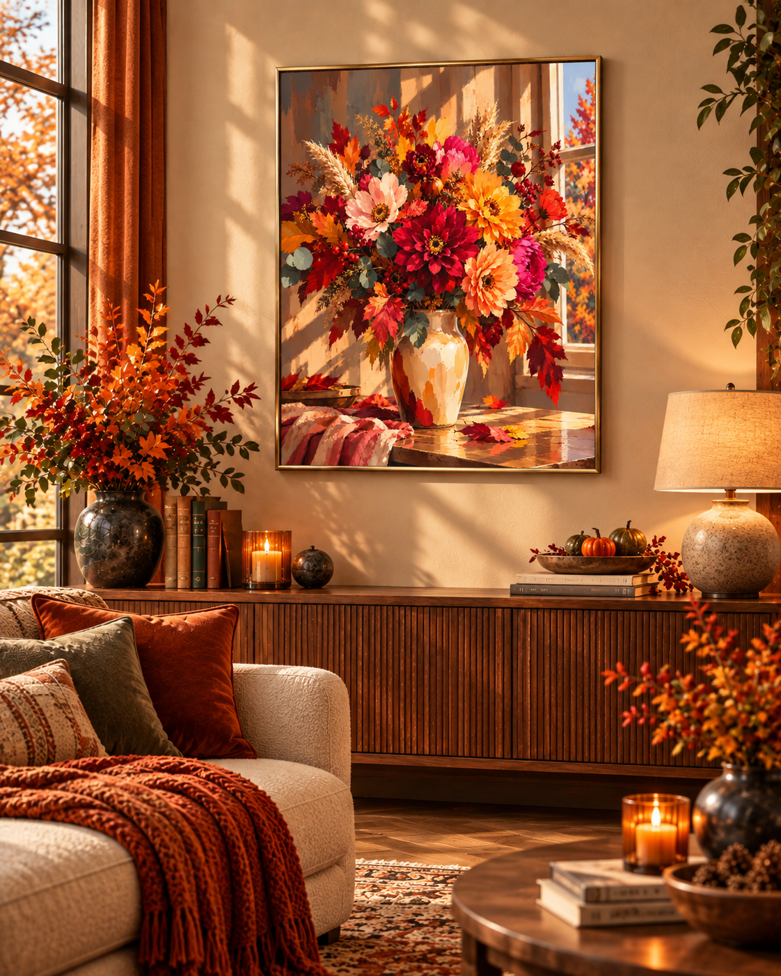 Bouquet d’Automne – Peinture par numéro