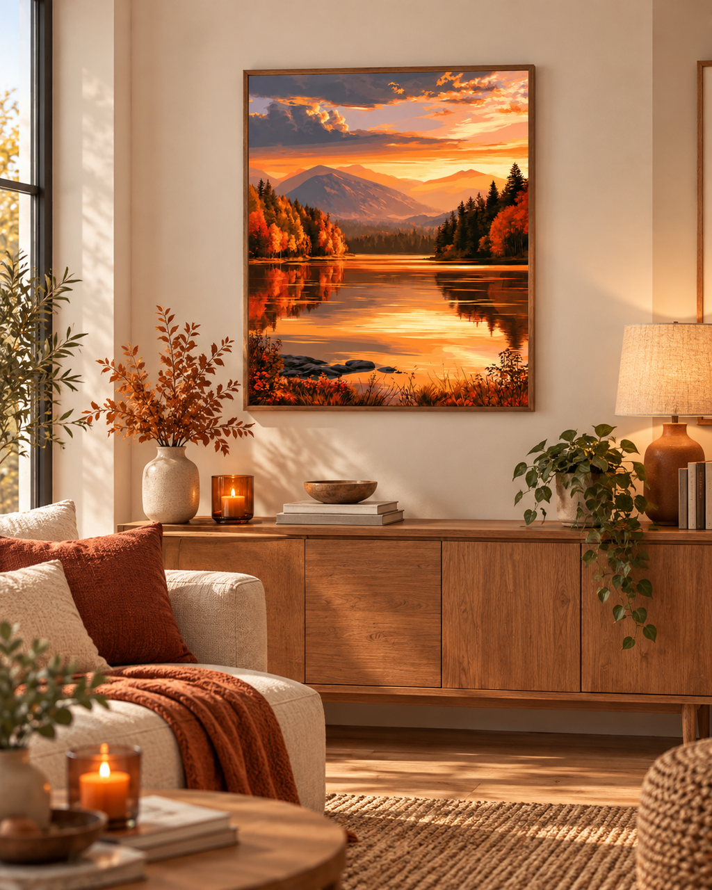 Reflets d’Automne – Peinture par numéro