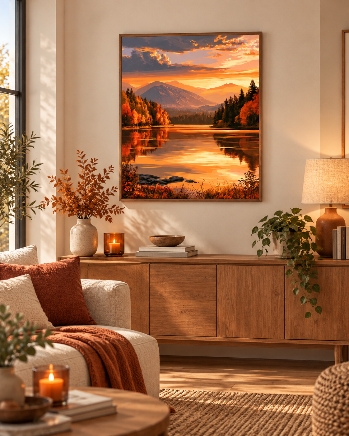 Reflets d’Automne – Peinture par numéro