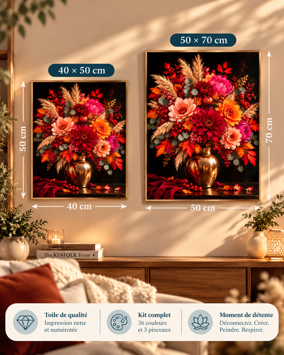 Bouquet d’Automne – Peinture par numéro