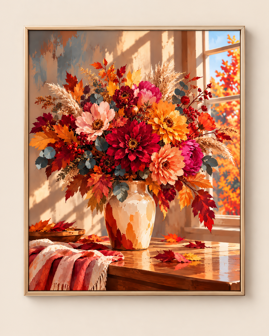 Bouquet d’Automne – Peinture par numéro
