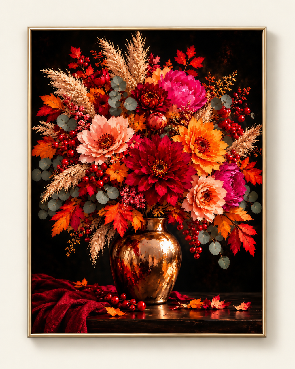 Bouquet d’Automne – Peinture par numéro