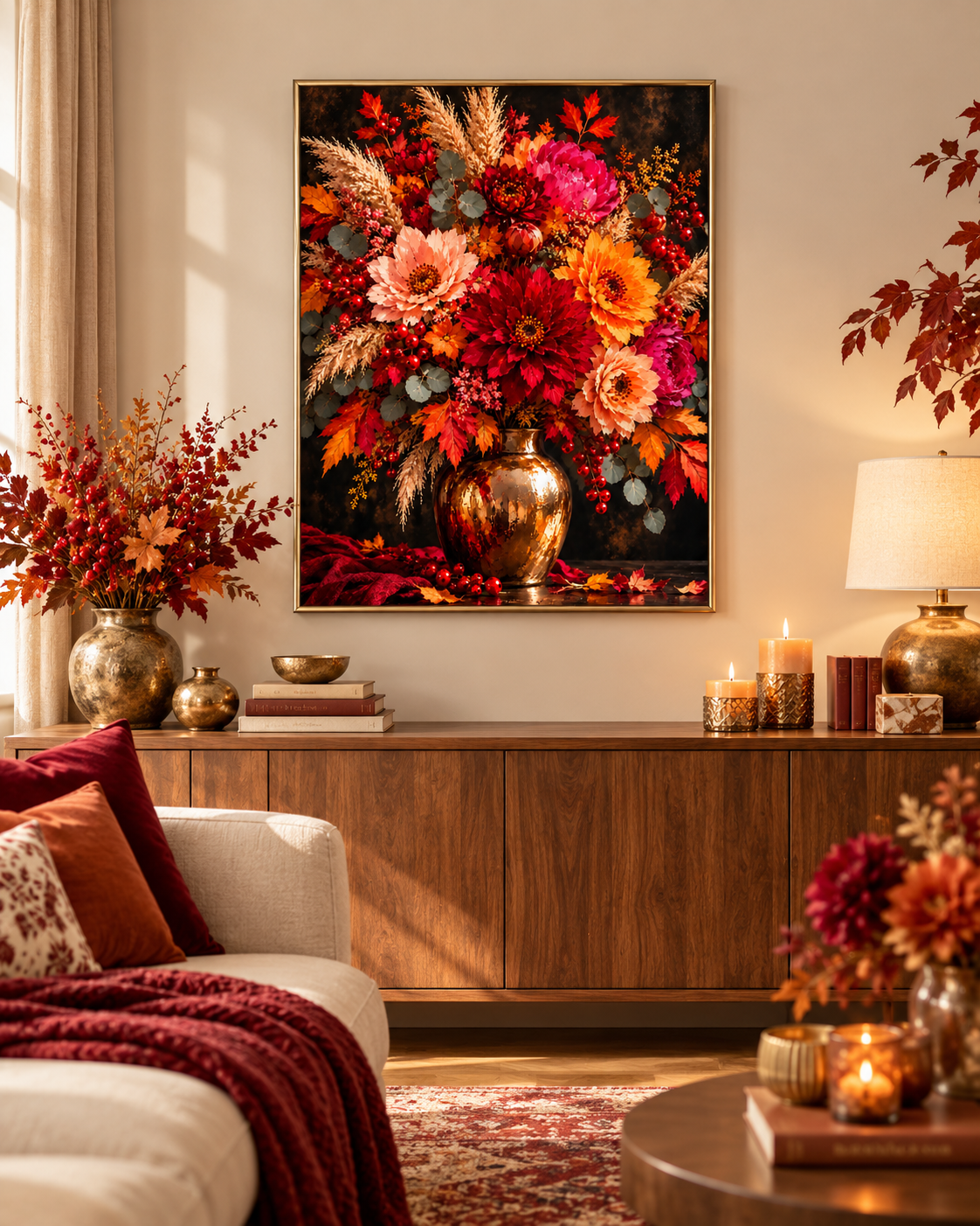 Bouquet d’Automne – Peinture par numéro